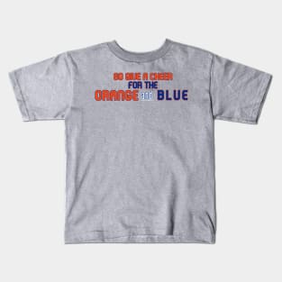 Orange and Blue Kids T-Shirt